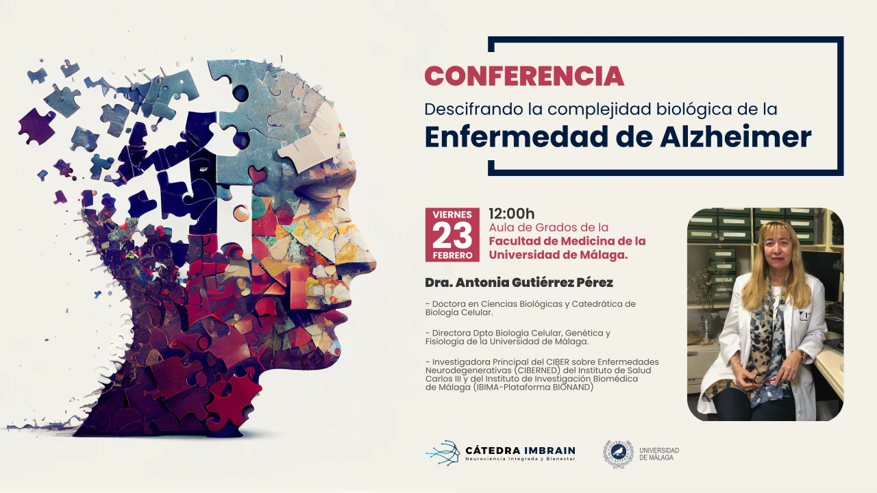 Conferencia Descifrando la complejidad biológica de la Enfermedad de Alzheimer, Cátedra Imbrain