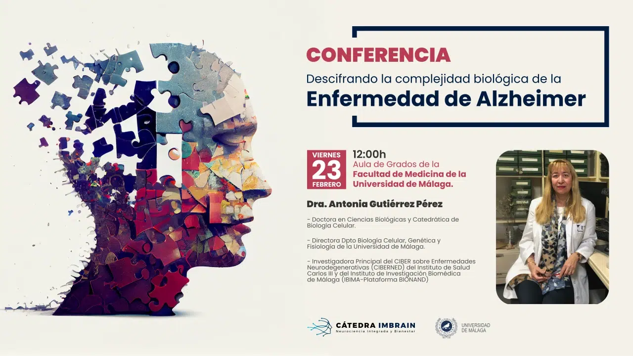 Conferencia Descifrando la complejidad biológica de la Enfermedad de Alzheimer, Cátedra Imbrain