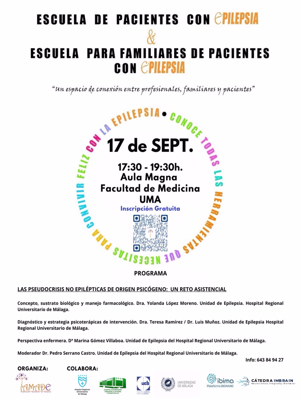 Escuela de Pacientes con Epilepsia y para Familiares